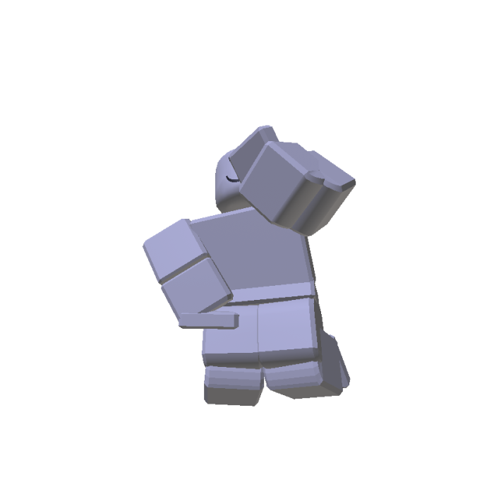 Shy Kneeling Girl Animation Pack