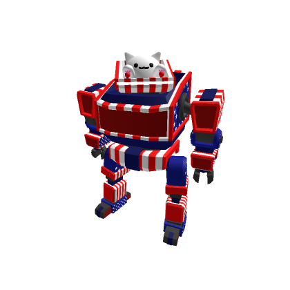 Patriotic Cat Mech - Roblox