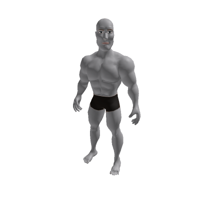 Giga Chad alpha male body - Roblox