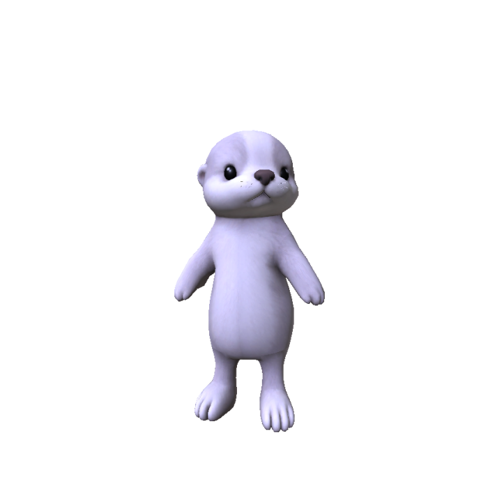 Cute Little Otter