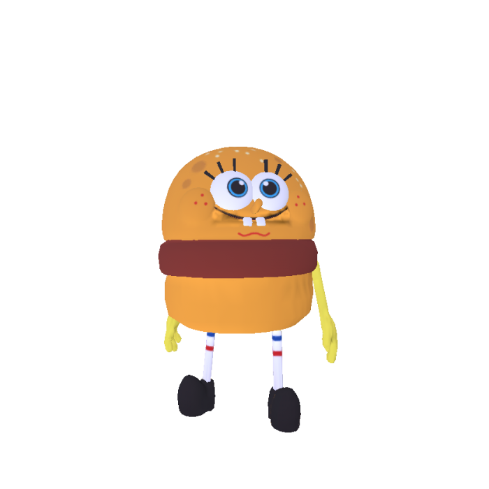 Mini Burger Spongebob