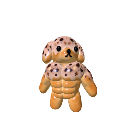Buff Puppy Donut