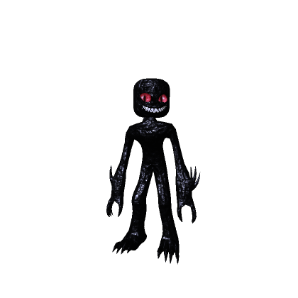 Smiling Red Cat Eyes Monster