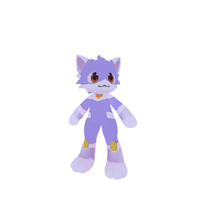 [2D] Cute Purple Fox