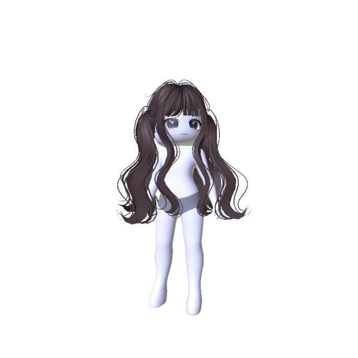 Customizable Kawaii Chibi Girl Body