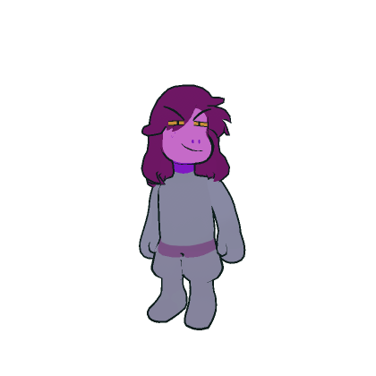 Susie (Dark World) Talking Sprite CH2 - Deltarune thumbnail