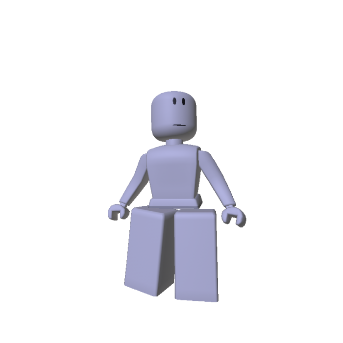 R6 Angel Blocky Woman