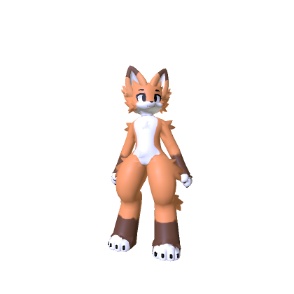 Furry Fox Girl Avatar thumbnail