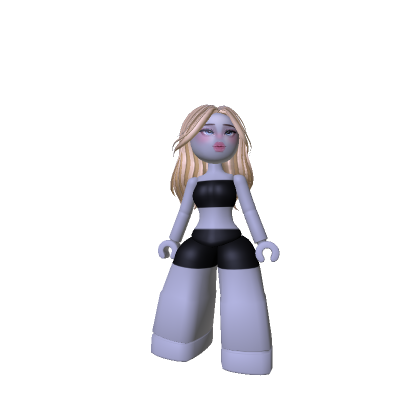 Woman Blocky Doll