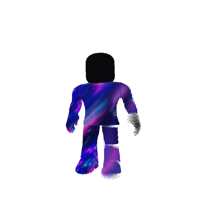 [ANIMATED] Galaxy + Black Color Changing Boy Body