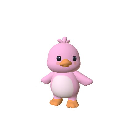 Mini Chibi Pink Duck thumbnail