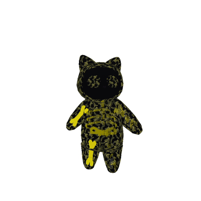 Banana Skeleton Cat [ANIMATED]
