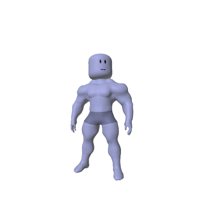Strong Muscular Man