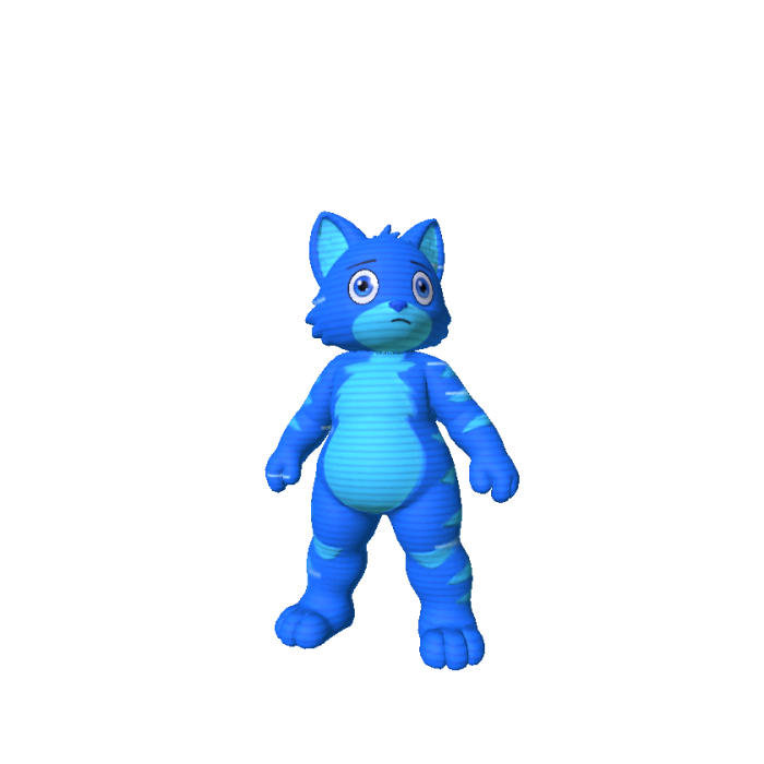 Hologram Cat Twin