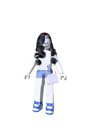 Blue Sneaker Girl - Roblox