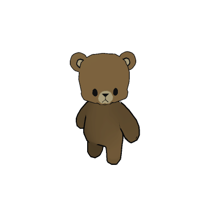 Gấu bông màu nâu nhỏ - Roblox