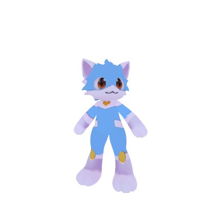[2D] Cute Blue Fox