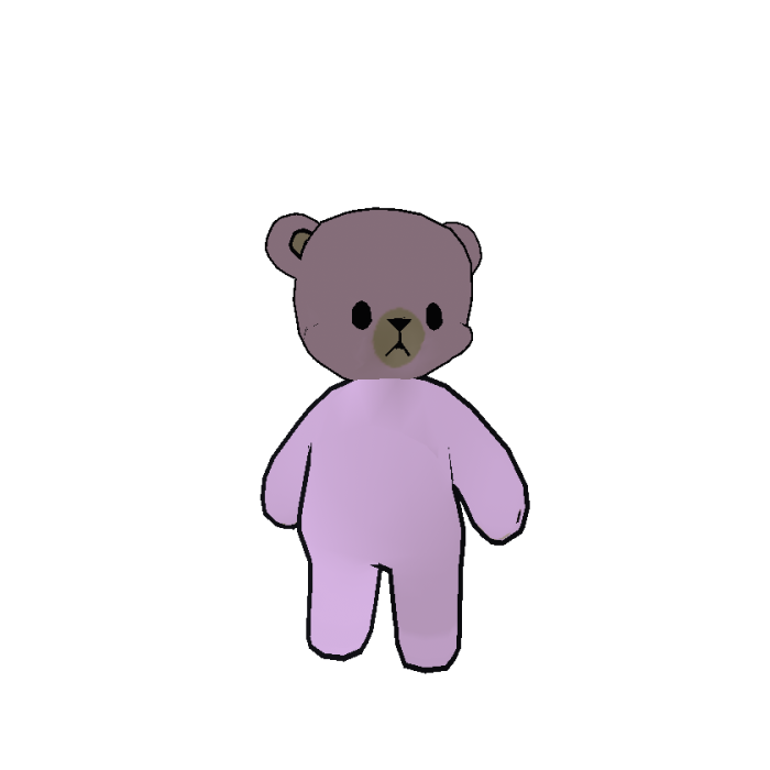 Mini Pink Cute Teddy Bear V2