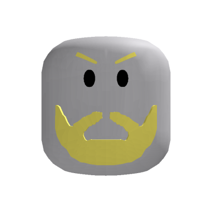 Daring Blonde Beard Face