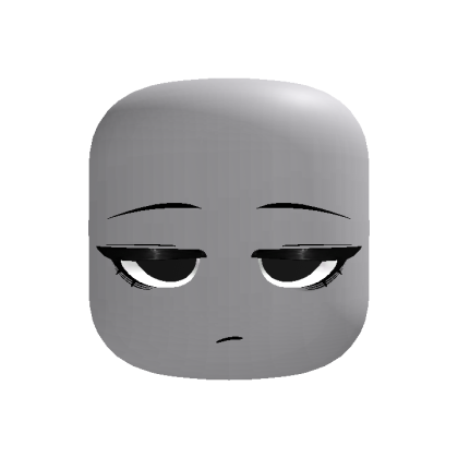 Bored Face w/ Black Eyes