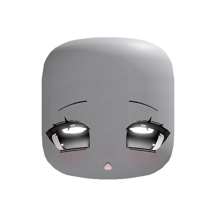 EMISSIVE ANIMADO Grey Chibi Kawaii Moe Eye