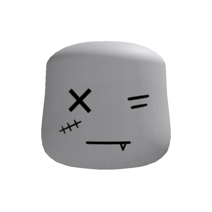 zombie fang kaomoji face - Cheeks