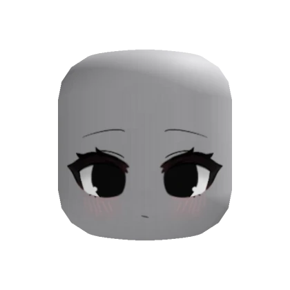 Calm Chibi Gacha Pout 귀여운 얼굴 피치 블랙