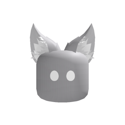 Animated Fluffy Ears (White Eyes) Head