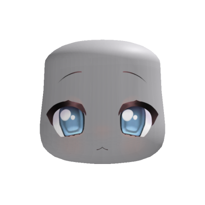🐾 cute puppy eyes kawaii face moe blue