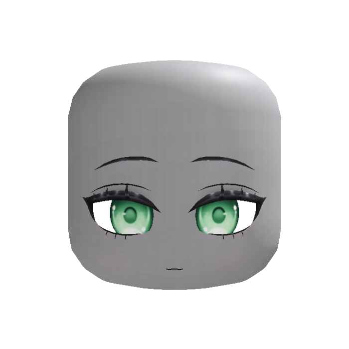 (Animated) Green Sweet Anime Kawaii Eyes