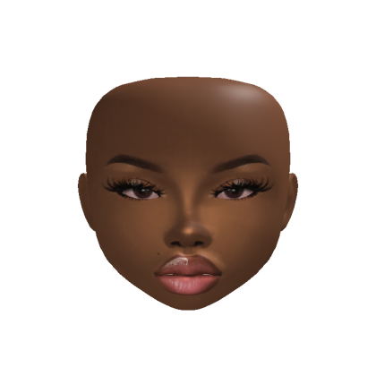 Baddie Latina girl mesh head makeup face lashes thumbnail