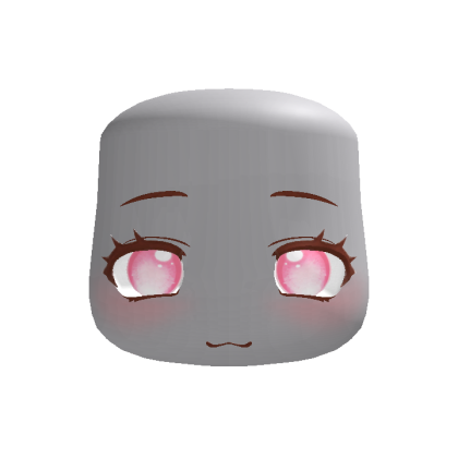 Calm and Cute Face Baby Pink Eyes