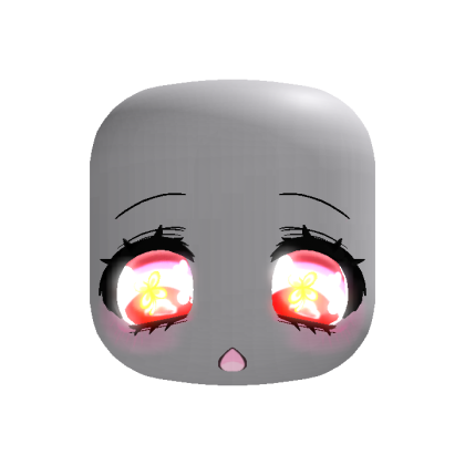 ♡ cute emissive animated clover red dynamic head