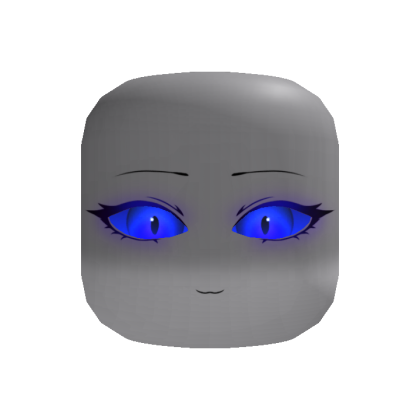 Shadowed Angel With Blue Glowing Following Eyes thumbnail