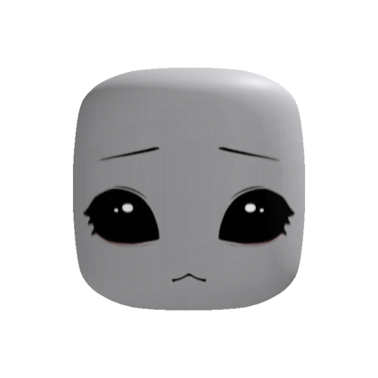 kawaii kitty alien chibi face