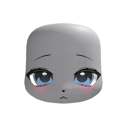 ♡ animated blue kigurumi furry fursuit head