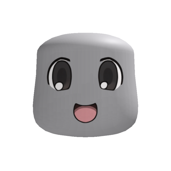 Cute Happy Anime Face (Cheeks)