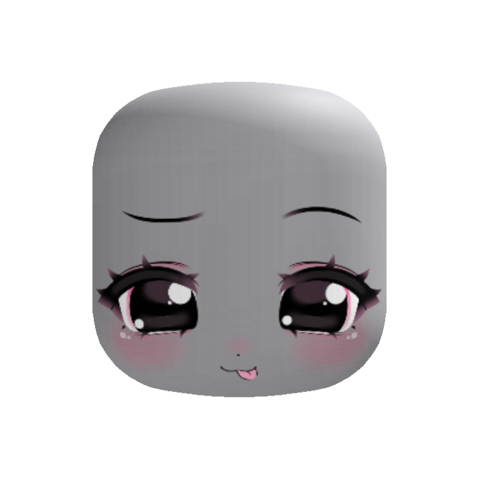 ୨୧ a silly willy kawaii dark moe face