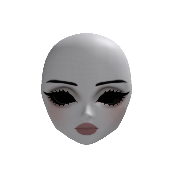 Rococo Halloween Doll Head (empty eyes)