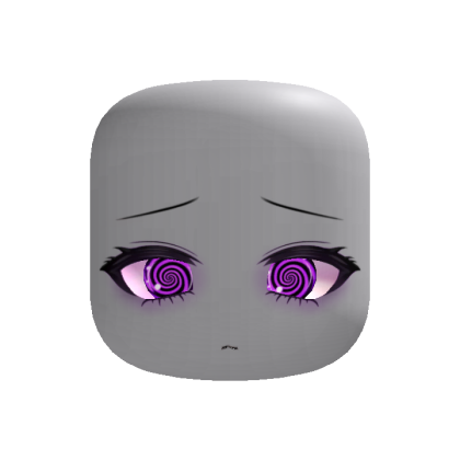 [Animated] Pretty Shy Purple Spiral eyes