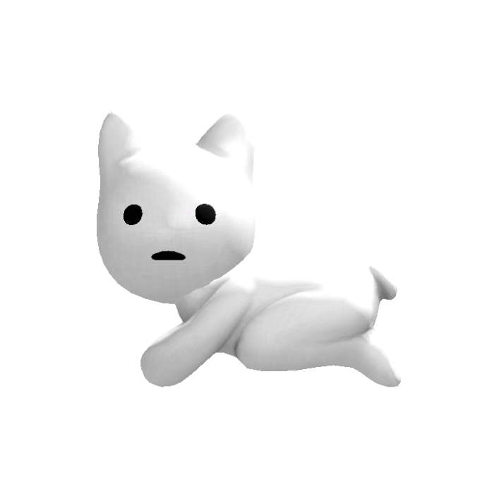 White Cat Head