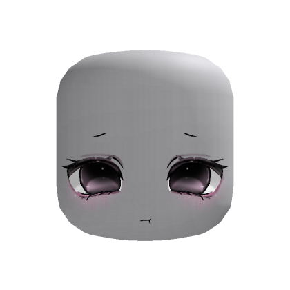 Cute Shy Anime Moe Worried Girl Face