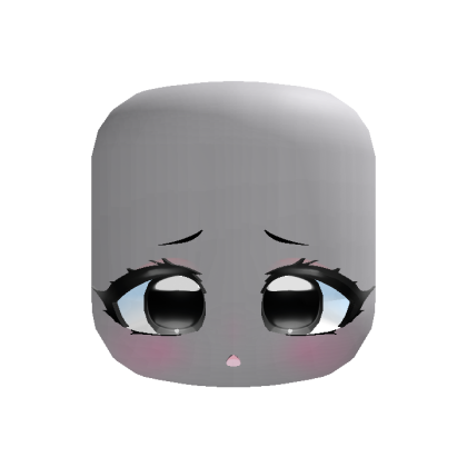 cute nervous/shocked kawaii face 🍰