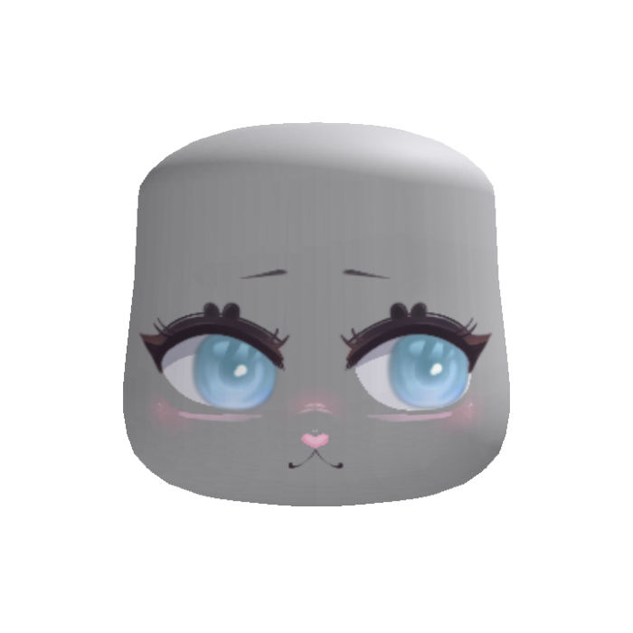 ♡🐰 doe eyed bunny in blue