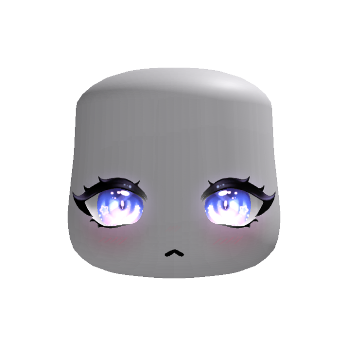 Glowing Sparkly Galaxy Anime Chibi