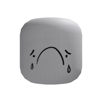 Scribble Crying Face