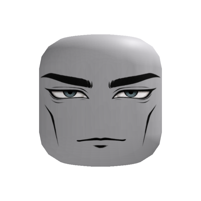 Cold Stare — Sharp Male Face
