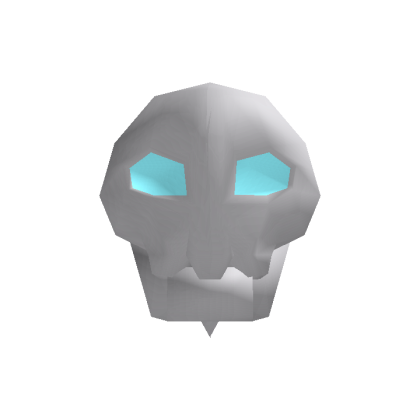 Skelly Recolorable Cyan Head
