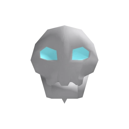 Skelly Recolorable Cyan Head