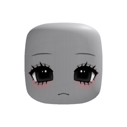 kawaii neutral anime chibi girl face